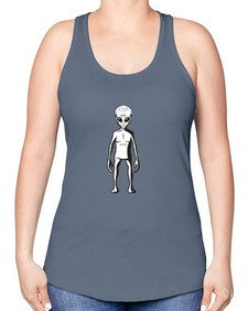 Alien 64# - ufo -Racerback Tank