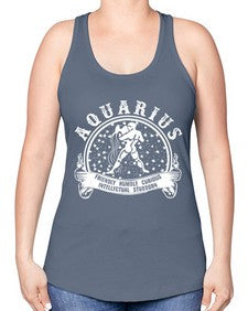 Aquarius 43# - aquarius -Racerback Tank