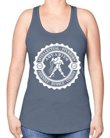 Aquarius 45# - aquarius -Racerback Tank