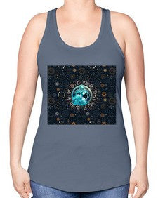 Aquarius Straight 66# - aquarius -Racerback Tank
