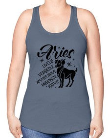 Aries 100# - aries -Racerback Tank
