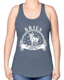 Aries 2# - aries -Racerback Tank