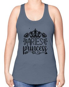Aries princess 114# - aries -Racerback Tank