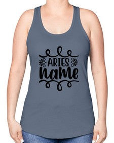 Ariesname 112# - aries -Racerback Tank