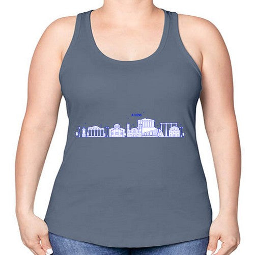 Athens 370# - cities -Racerback Tank