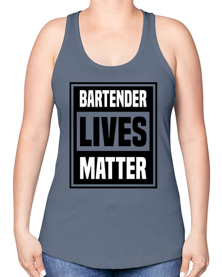 BARTENDER Style 55# - bartender -Racerback Tank