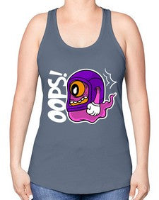 Baby oops 9# - cartoon general -Racerback Tank