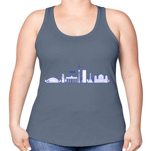 Berlin 448# - cities -Racerback Tank