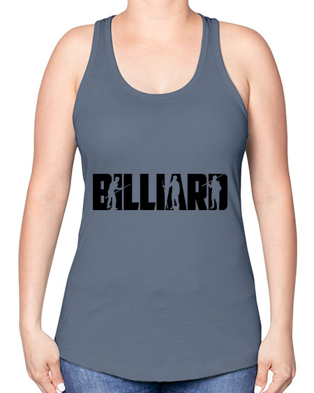 Billiard 1417# - billards -Racerback Tank