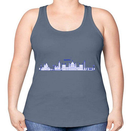 Budapest 511# - cities -Racerback Tank