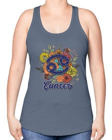 Cancer 125# - cancer -Racerback Tank