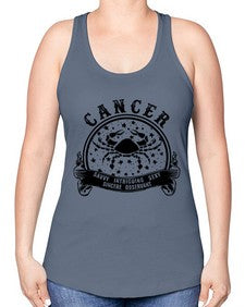 Cancer 13# - cancer -Racerback Tank