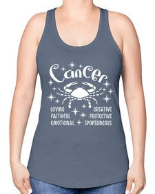 Cancer 150# - cancer -Racerback Tank
