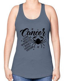 Cancer 151# - cancer -Racerback Tank