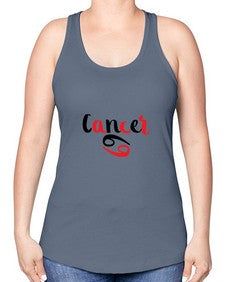 Cancer 152# - cancer -Racerback Tank