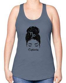 Capricorn Woman - capricorn -Racerback Tank