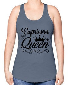 Capricorn queen 196# - capricorn -Racerback Tank