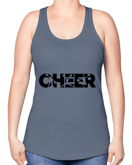 Cheer 1394# - cheer -Racerback Tank