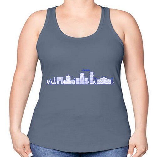 Chisinau 580# - cities -Racerback Tank