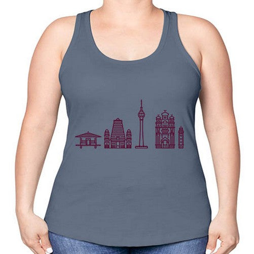 Colombo 598# - cities -Racerback Tank