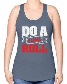 Do a barrel roll 5# - video games -Racerback Tank