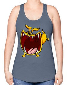 dog 105# - dogs -Racerback Tank