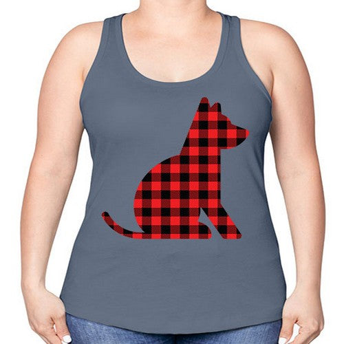 Dog Style 113# - dogs -Racerback Tank