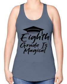 Eighth Grade Is Magical 52# - eighth grade -Racerback Tank