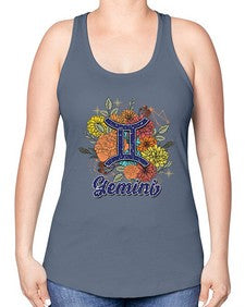 Gemini 126# - gemini -Racerback Tank