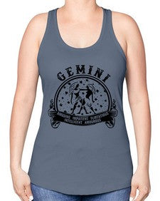 Gemini 9# - gemini -Racerback Tank