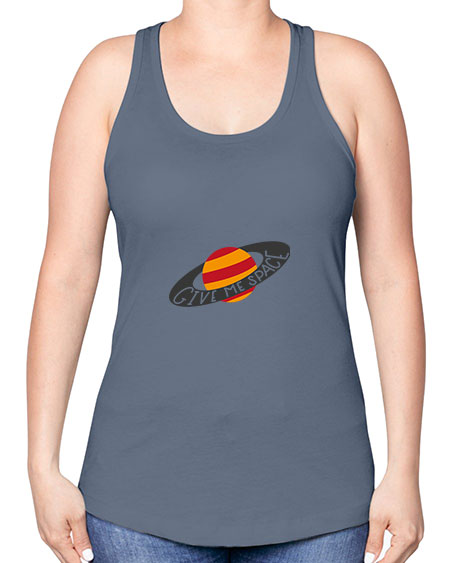 Givemespace 27# - space -Racerback Tank