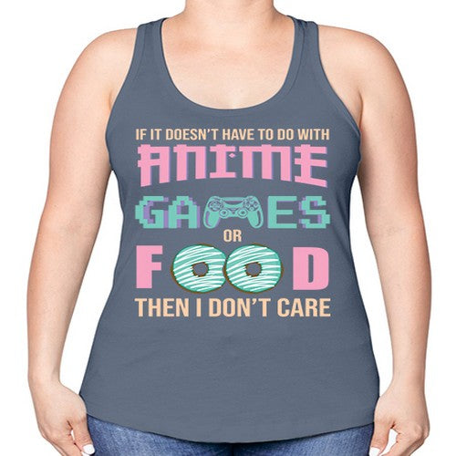 If Its Not Anime Video 247# - anime -Racerback Tank