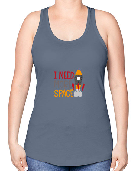 Ineedmorespace 18# - space -Racerback Tank