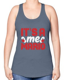 Its ame Mario 29# - video games -Racerback Tank