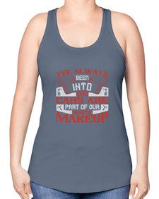 Ive always been into cars Cars are part of our genetic makeup 31# - car -Racerback Tank