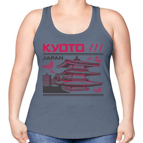 Kyoto 1100# - cities -Racerback Tank