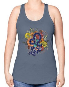 Leo 127# - leo -Racerback Tank