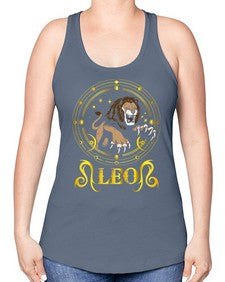 Leo 297# - leo -Racerback Tank