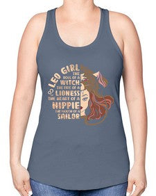 Leo girl 289# - leo -Racerback Tank