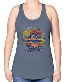 Libra 128# - libra -Racerback Tank