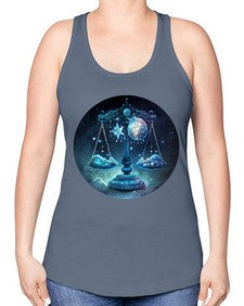 Libra 314# - libra -Racerback Tank