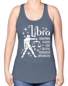 Libra 320# - libra -Racerback Tank