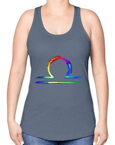 Libra 321# - libra -Racerback Tank