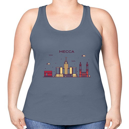 Mecca 1264# - cities -Racerback Tank