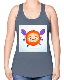 Monster 180# - cartoon general -Racerback Tank