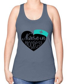 Nurse In Progress Style Style 1162# - nurse -Racerback Tank