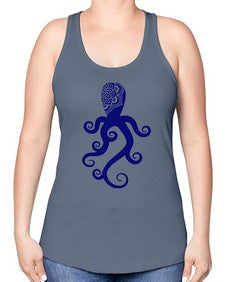 OctopusMandalaPNG 960# - mandala -Racerback Tank