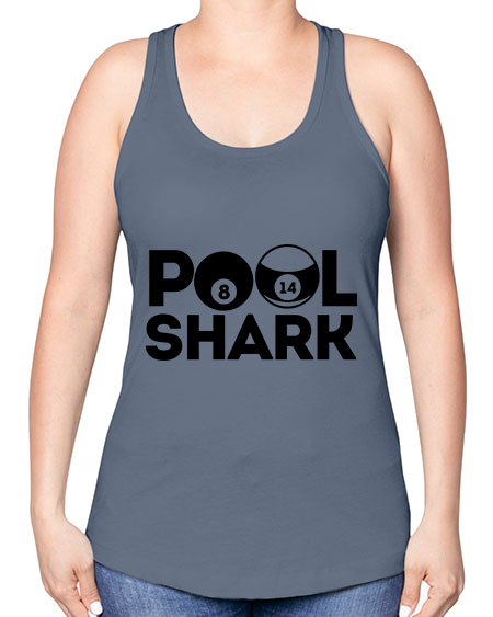 Pool shark 566# - billards -Racerback Tank