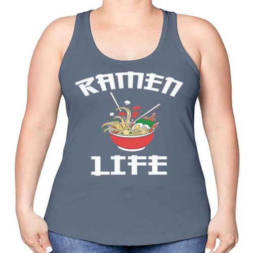 Ramen Noodle Anime Ramen Life 281# - anime -Racerback Tank