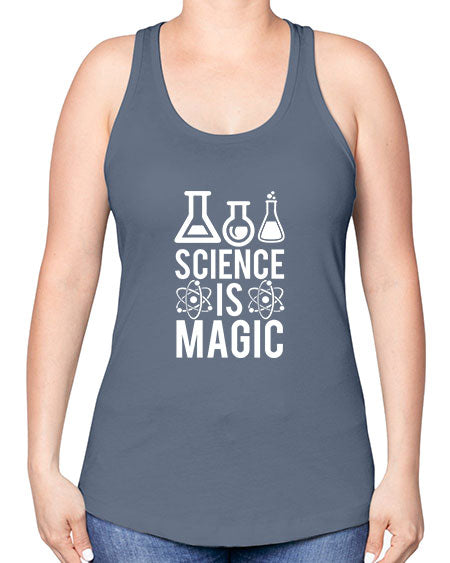 Science Is Magic 93# - general science -Racerback Tank